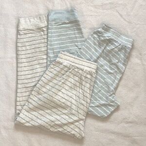 Pair Organic Cotton Jogger Pajama Bottoms Haven Well Within